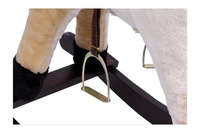 Konik na biegunach z miękkiego pluszu z dźwiękiem, small foot design