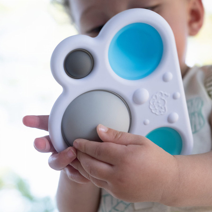 Bąbelki Dimpl Słoneczko i Chmurka Fat Brain Toys FA346-1 zabawka stymulująca sensoryczna