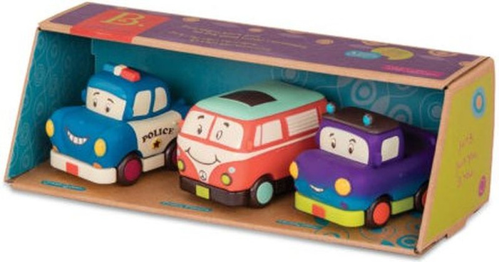 Zestaw 3 autek z napędem mini Wheeee-ls! B.Toys BX1695Z