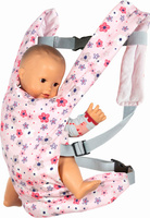 Nosidełko dla lalek z regulacją Wiosenne kwiatki Goki 51465