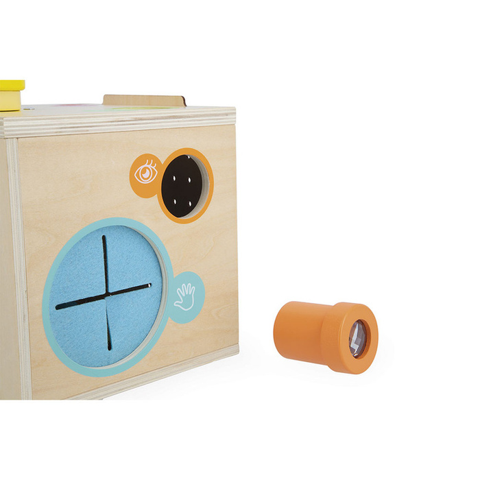 Kostka sensoryczna drewniana Janod J05307