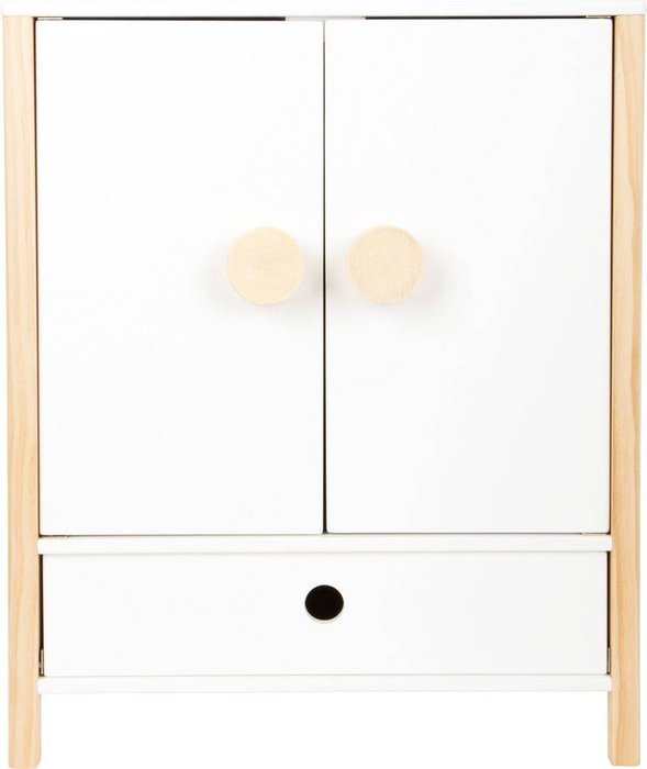 Drewniana szafa dla lalek Little Button 11812-Small Foot, meble dla lalek