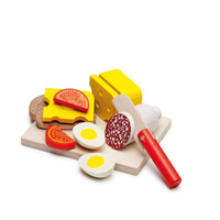 Zestaw do zabawy w krojenie i przygotowywanie kanapek Erzi 28205 Drewniane zabawki dla dzieci