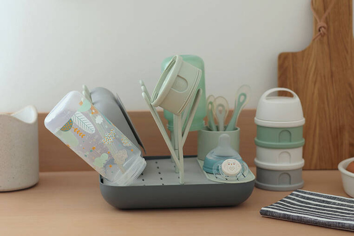 Modułowa suszarka do naczyń butelek i akcesoriów do karmienia Misty Mineral Beaba 911731