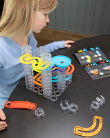 Kulodrom Trestle Tracks Zestaw Konstruktorski Fat Brain Toys FA313-2 labirynt dla kulek