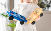 Klocki magnetyczne Rainbow Car Pack Connetix 00002-CA
