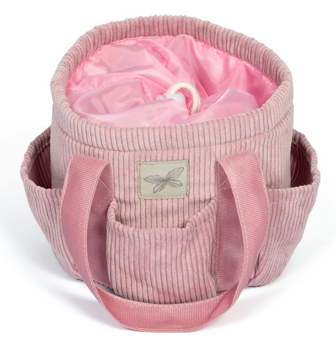 Torba na akcesoria do Hobby Horse sztruksowa różowa Astrup 84367