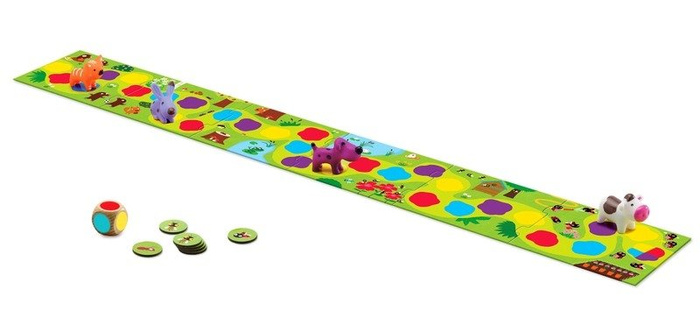 Gonitwa zwierzątek - gra planszowa, DJ08550-Djeco - gry dla dzieci