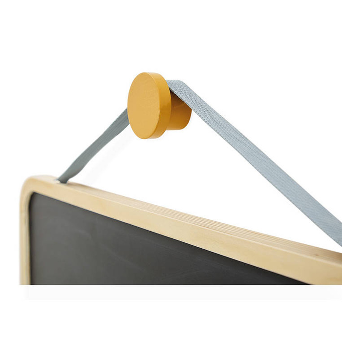 Magnetyczna tablica drewniana dwustronna z akcesoriami Janod J09635