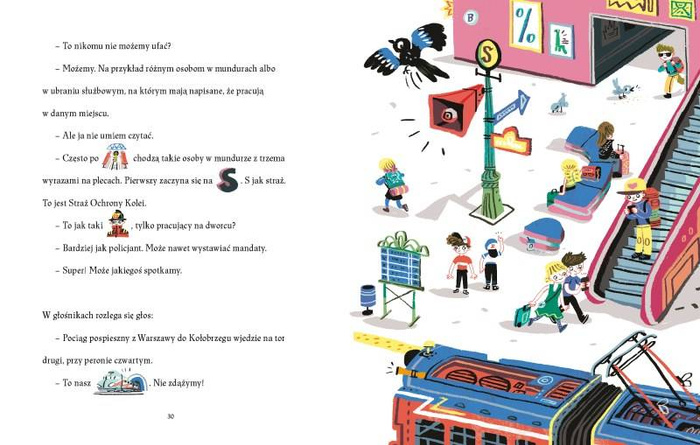 Jano i Wito uczą mówić S. Ekspres na stacji Wiola Wołoszyn Przemek Liput Mamania, książki dla dzieci