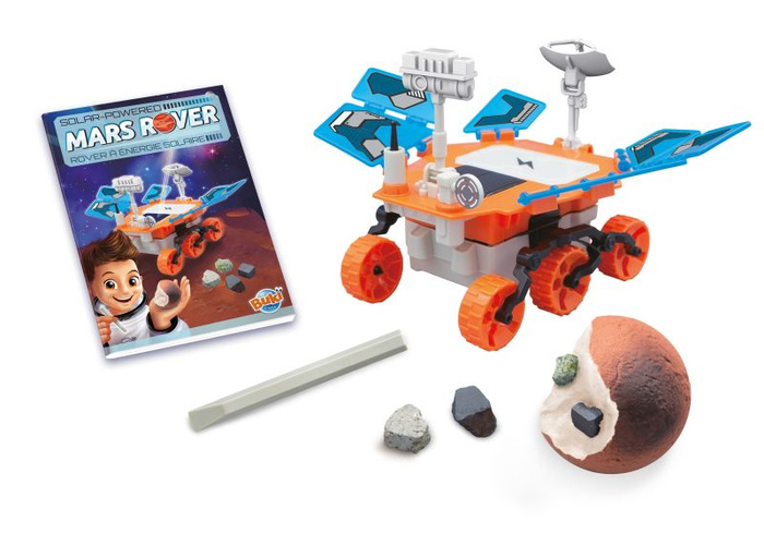 Łazik marsjański zasilany energią słoneczną model do złożenia i zabawy Buki 2175