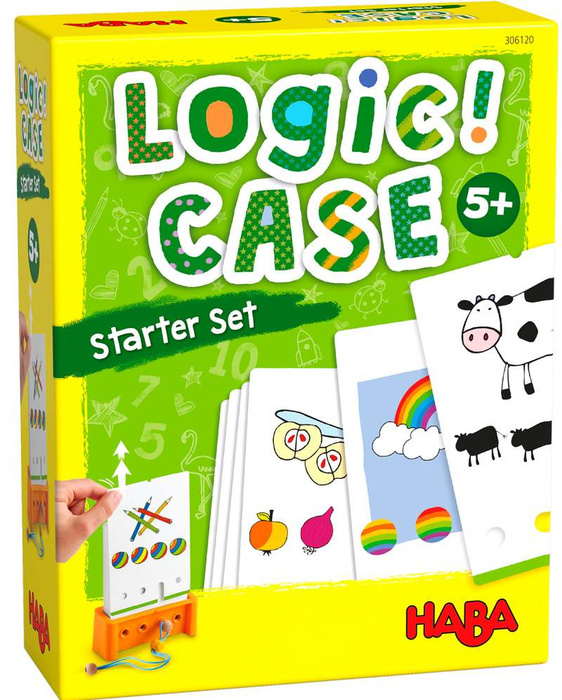 Logic! CASE 5+ Zestaw startowy HB306121-Haba, gra logiczna dla dzieci