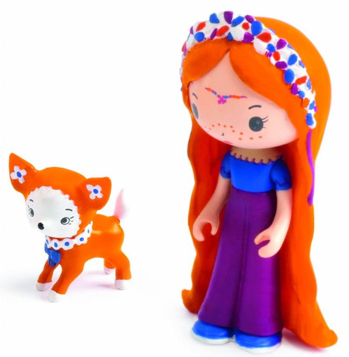 Domek walizka Bluchka & Indie DJ06952-Djeco, torebki dla dziewczynek