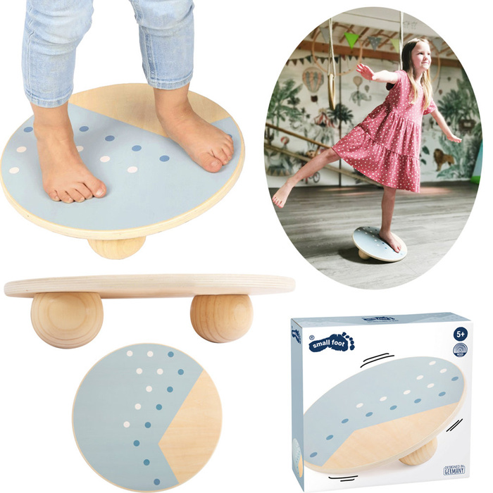 Drewniana deska do balansowania Przygoda 12243-Small Foot, zabawy rozwojowe
