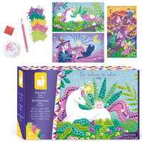 Zestaw kreatywny naklejanie Diamencików 1350 szt. Magia Janod J07877 