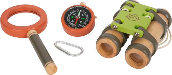 Zielony plecak małego odkrywcy z wyposażeniem Discover 12336 Small Foot