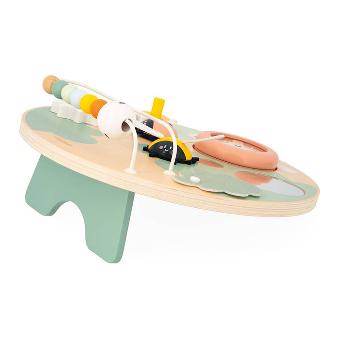 Wielofunkcyjna tablica edukacyjna drewniana Ogród Sweet Cocoon Janod J04057