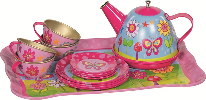 Metalowe garnki do zabawy 51509- Goki, akcesoria kuchenne dla dzieci