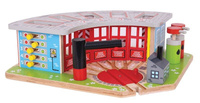 Parowozownia z 5 stanowiskami, Bigjigs Rail