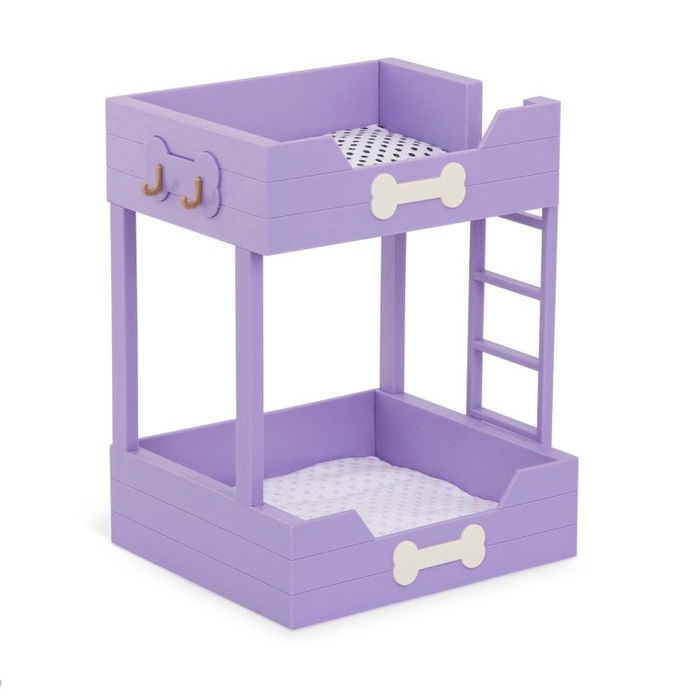 Łóżko piętrowe z pieskiem i akcesoriami Pup Bunks Our Generation BD35350Z