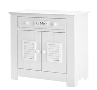 Biała kolekcja Pinio Marsylia MDF, zestaw mebli do pokoju dziecięcego V