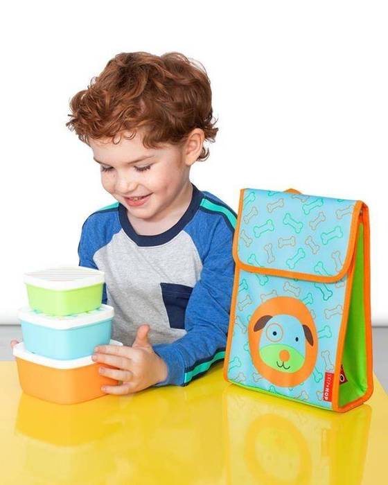 Zestaw pudełek Zoo Pies 9H776310-Skip Hop, pojemniki na jedzenie