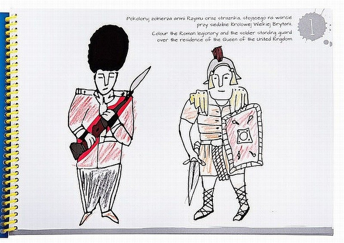 Przygoda z Europą - książka, kreatywna zabawa dla dzieci, ZT8290-Zuzu Toys