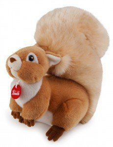 Pluszowa maskotka, Ginger Wiewiórka z Charakterem , 24224-Trudi, przytulanka