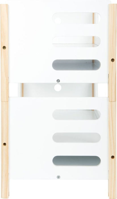 Drewniane łóżko piętrowe dla lalek 2w1 Little Button 11811-Small Foot, zabawki dla dziewczynek