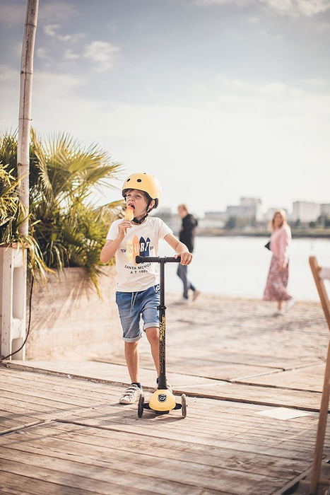 Kask S-M dla dzieci 3+ Lemon 96364-Scootandride