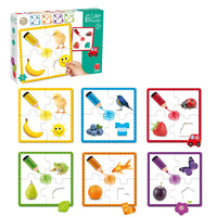 Puzzle dla dzieci Nauka przez zabawę 6 kolorów Goula 53475