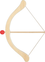 Bezpieczny łuk ze strzałami dla dzieci Active Small Foot 12478 Outdoor zabawki na dwór