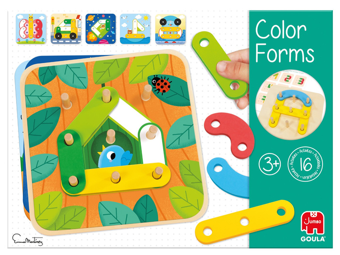 Zestaw edukacyjny dla dzieci Kolory i kształty Goula 53474