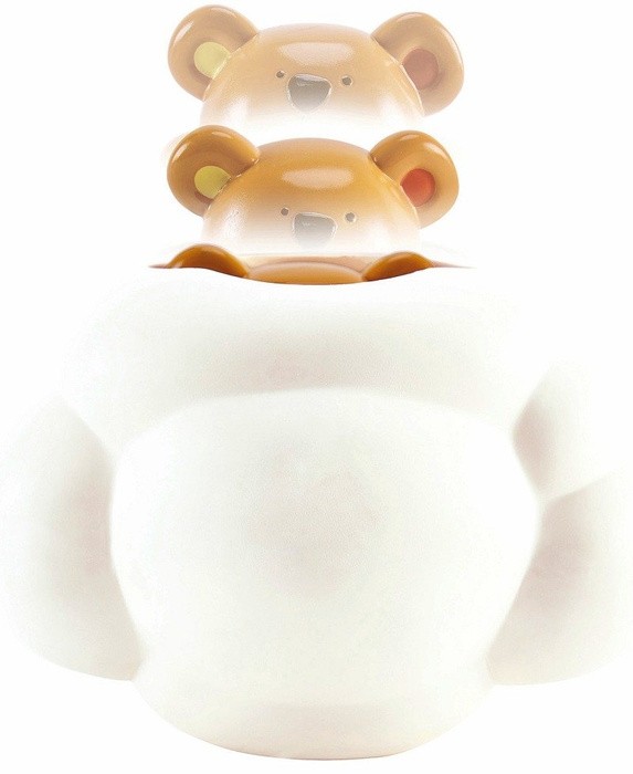 Kąpielowa zabawka do wanny Fontanna z misiem, E0202-Hape, zabawki do kąpieli