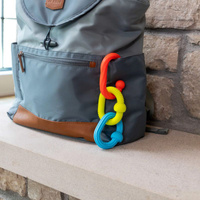 Plip Bobo Kółeczka zabawka sensoryczna dla niemowlaka Gryzak silikonowy Fat Brain Toys FA489-1