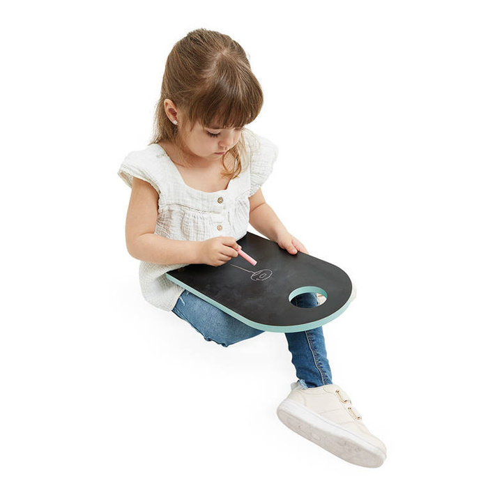 Przenośna dwustronna tablica z akcesoriami Janod J09634