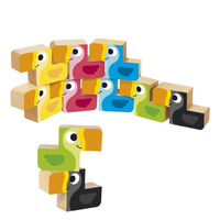 Gra edukacyjna dla dzieci Tukany Goula 50271 drewniane zabawki