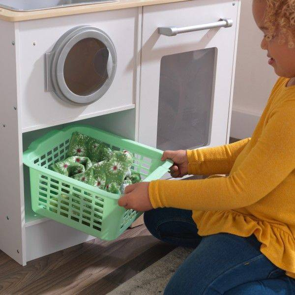 Kuchnia dla dzieci z pralnią Whisk & Wash KK10230-KidKraft, zabawki drewniane