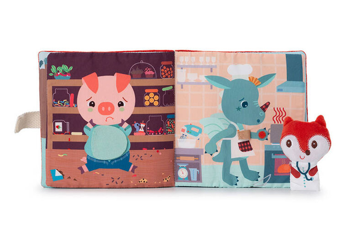 Książeczka aktywizująca z minipacynką Doktor Lisiczka Alice Lilliputiens 83534