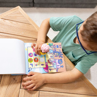 Sticker Wow stempel z naklejkami Lody Melissa & Doug 50242 książeczka z naklejkami