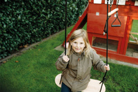 Huśtawka ogrodowa dla dzieci XL Deska Black Line Small Foot 12407 zabawy w ogrodzie