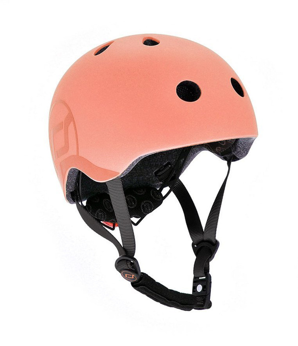 Kask S-M dla dzieci 3+ Peach 96363-Scootandride
