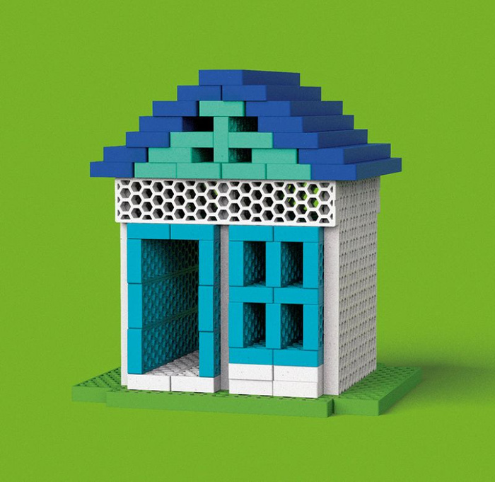 Kreatywne klocki konstrukcyjne Ocean Hello Box Bioblo 100 elementów