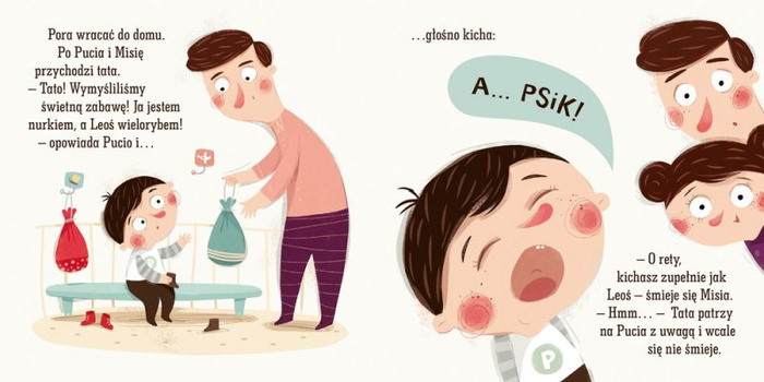 Pucio u lekarza Nasza Księgarnia książeczki dla dzieci