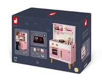 Duża kuchnia drewniana z dźwiękiem i 6 akcesoriami Candy Chic J06554-Janod