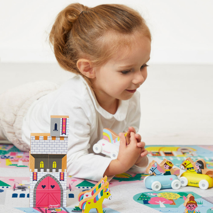 Mata do zabawy z drogą Zaczarowane królestwo Cross Roads Janod J05920