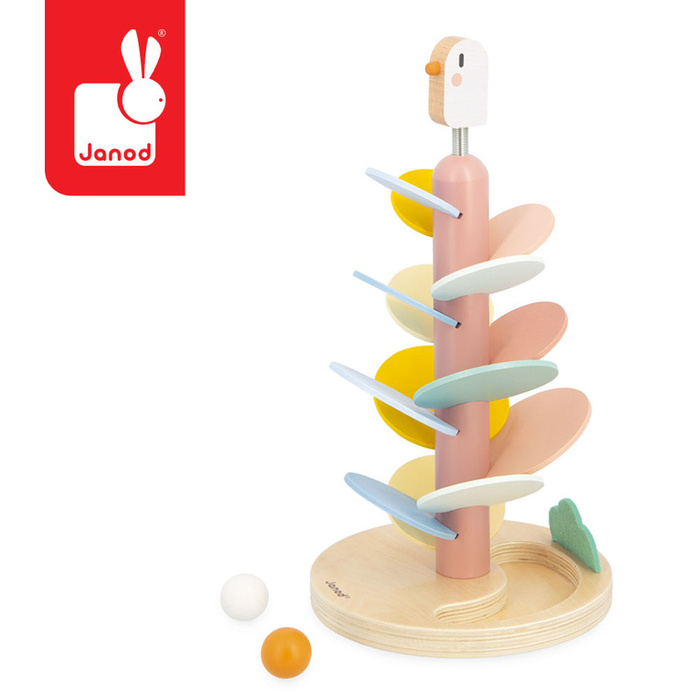 Drewniany kulodrom Ptaszek Sweet Cocoon Janod J04040