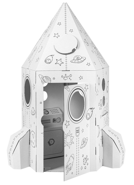 Zabawki z kartonu Niezwykła Rakieta Tektorado 0051