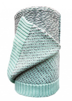 Oddychający koc bawełniany z wełną Miętowy LL4858-Lullalove, kocyki dla dzieci