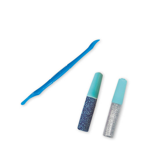 Zestaw kreatywny dla małych artystów Brokat Bohaterowie Janod J07920